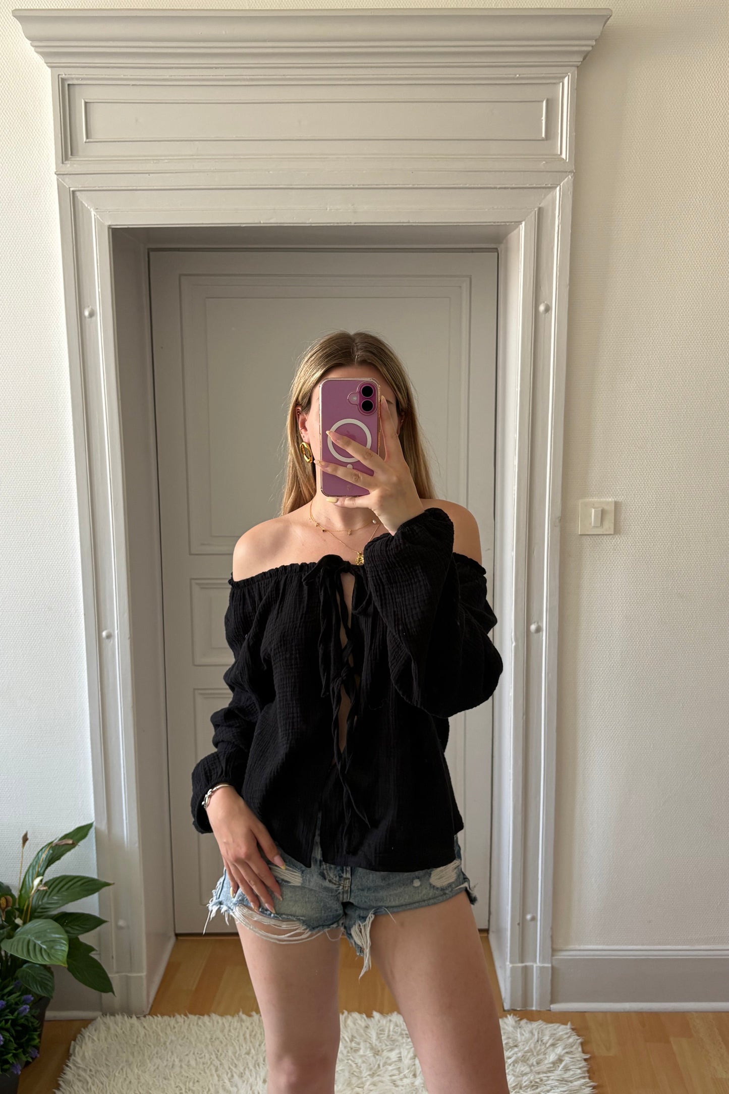 Top Capucine - Noir