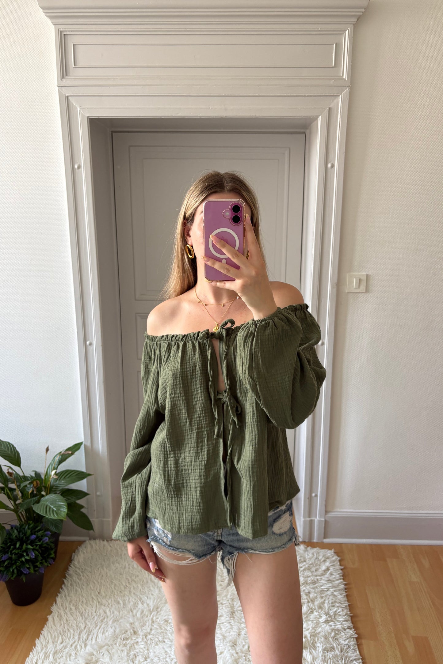 Top Capucine - Kaki