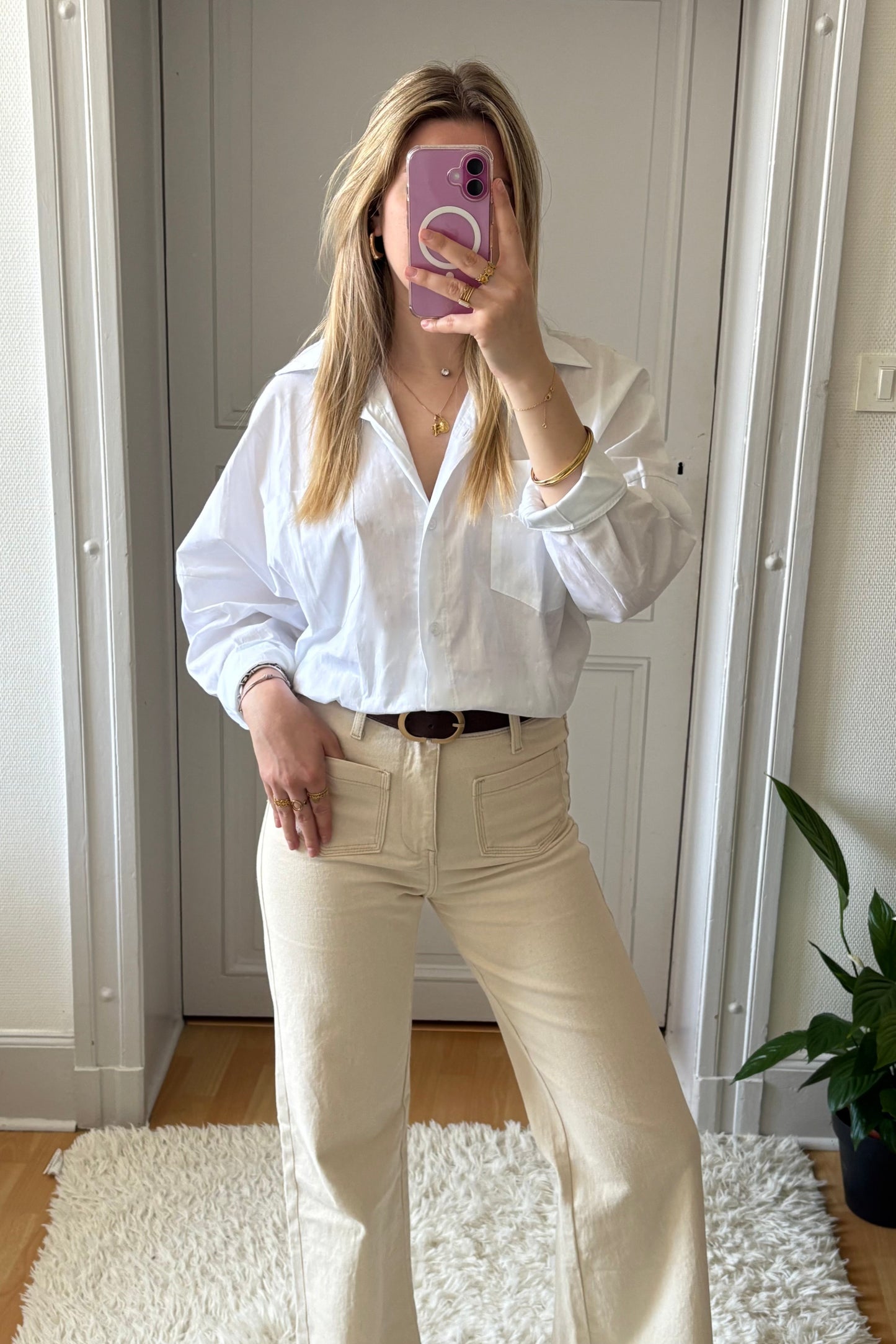 Chemise blanche Clarence