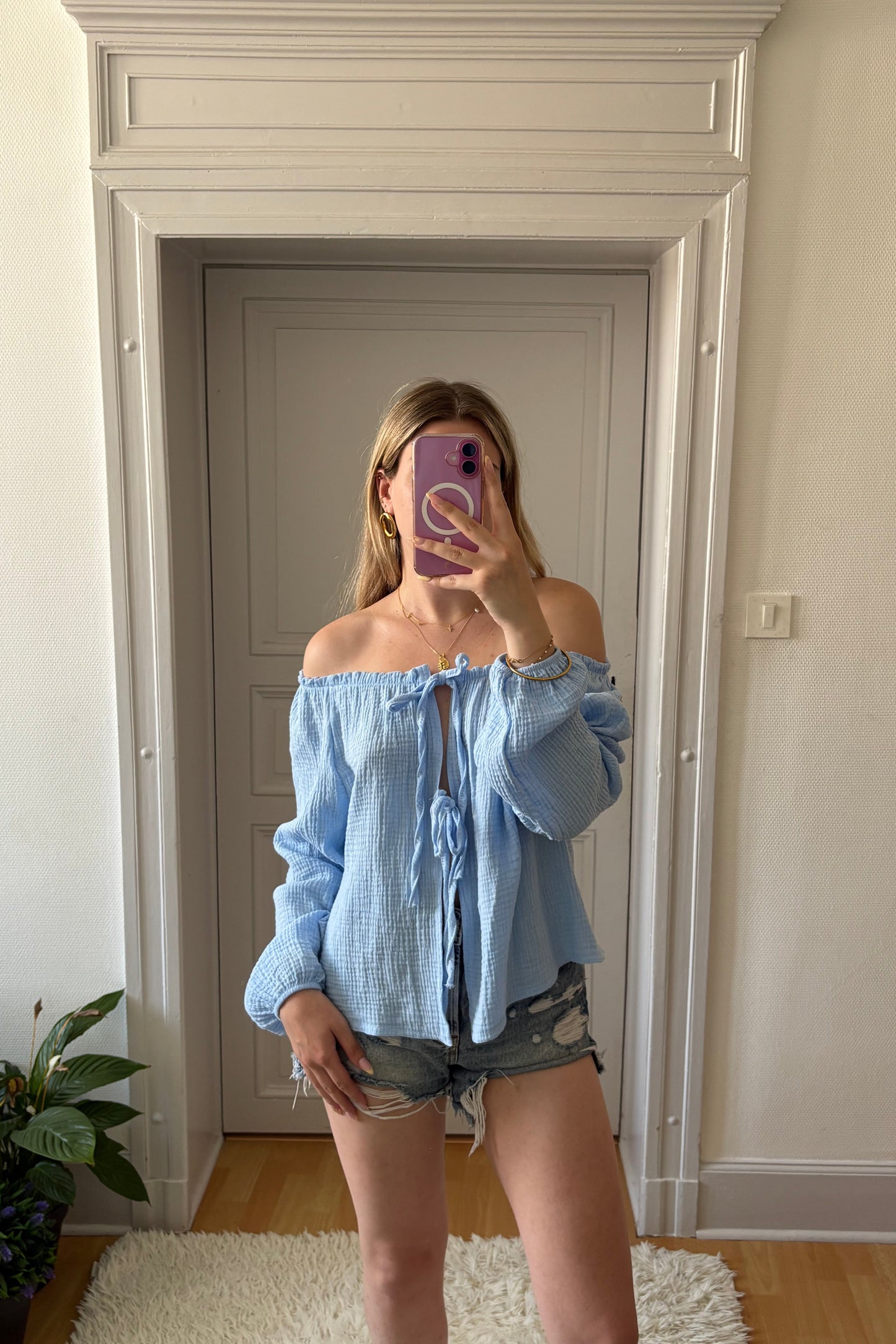 Top Capucine - Bleu