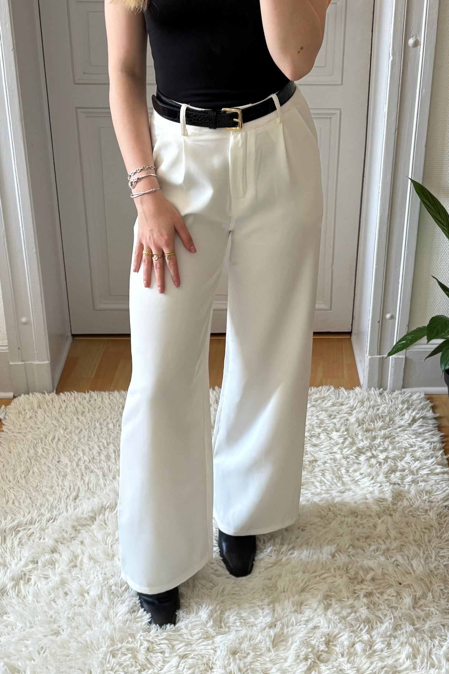 Pantalon blanc Oxane