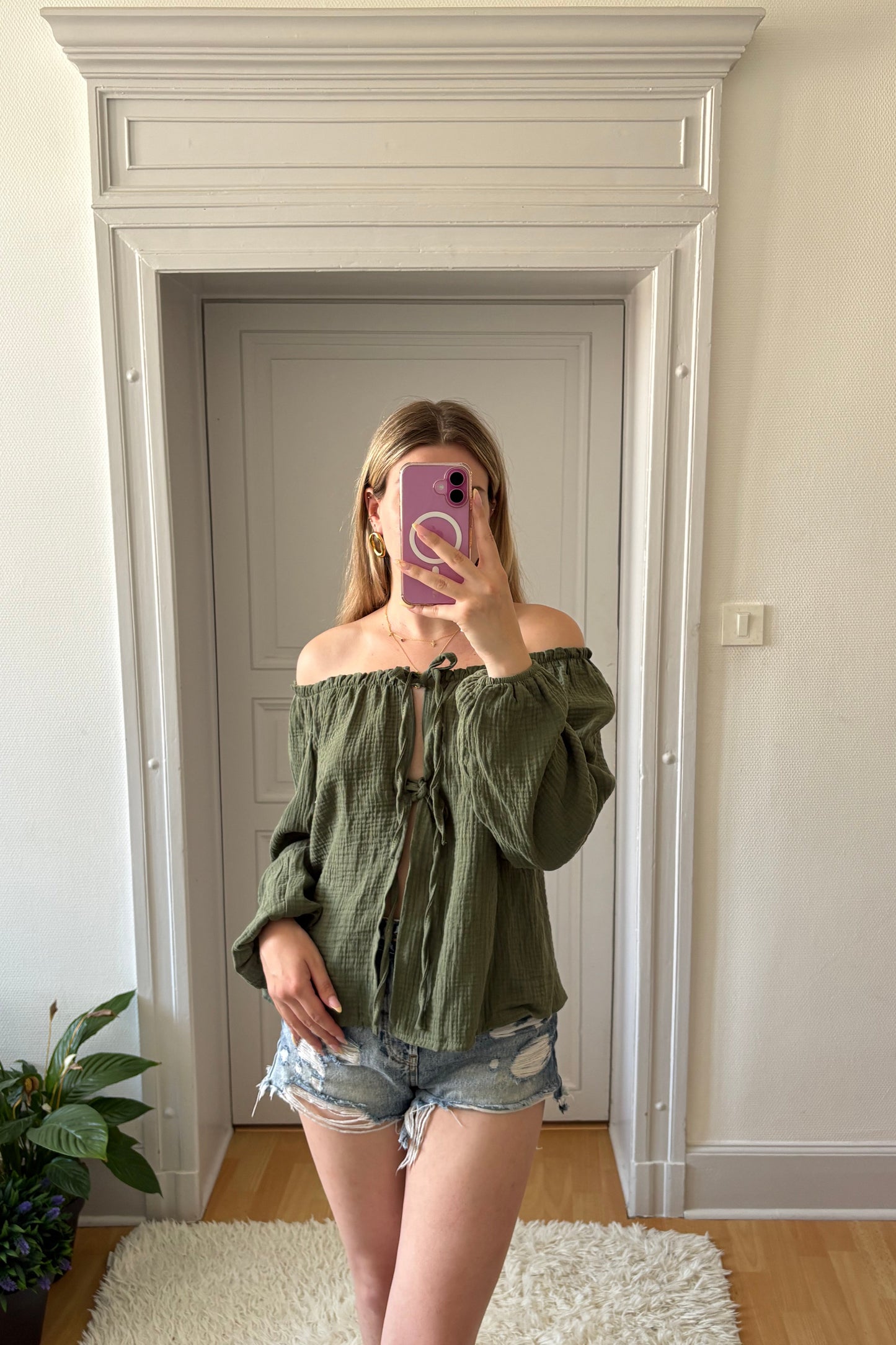 Top Capucine - Kaki