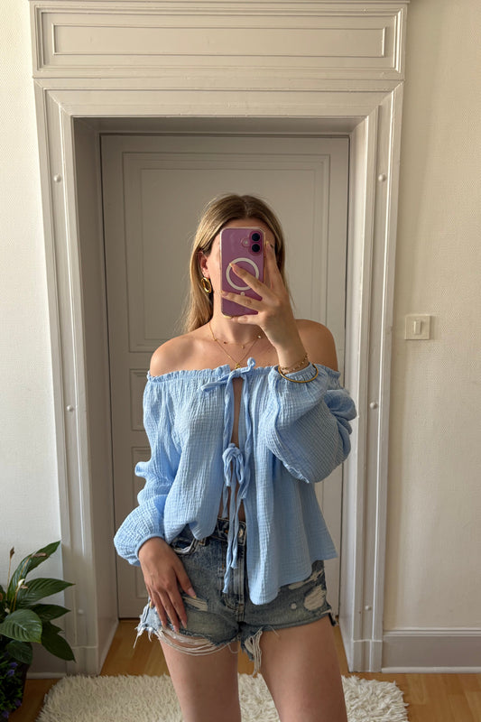 Top Capucine - Bleu