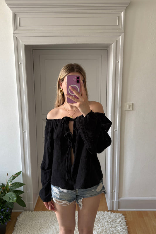 Top Capucine - Noir