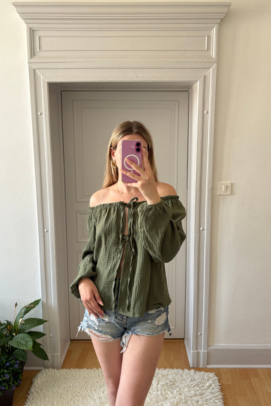 Top Capucine - Kaki