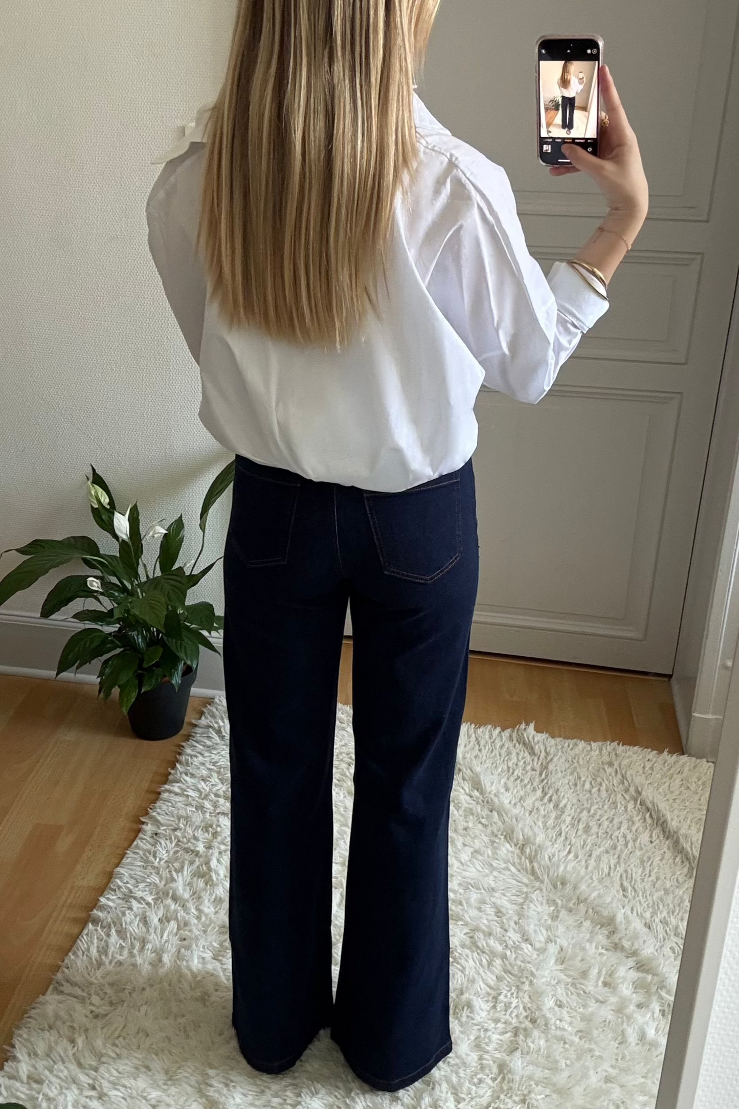 Jean large marine